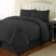 110 GSM Duvet Cover Set in Black
