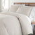 Classic 90 GSM Microfiber Duvet Cover Set in Bone