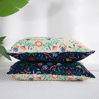 Boho Bloom Quilted Shams