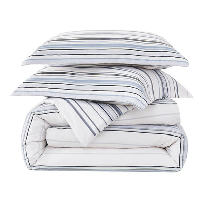 Stack Image of Malibu Dreams Comforter Set in Grey#color_malibu-dreams-grey