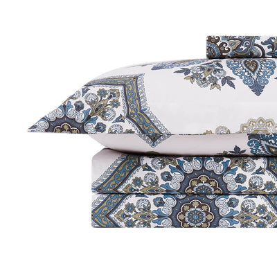 Stack Image of Tranquil Zen Duvet Cover Set in Blue#color_tranquil-zen-blue