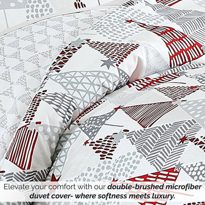 Merry and Bright Reversible Duvet Cover Set