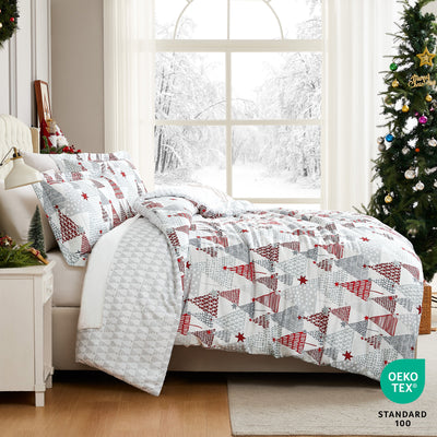 Merry and Bright Reversible Duvet Cover Set