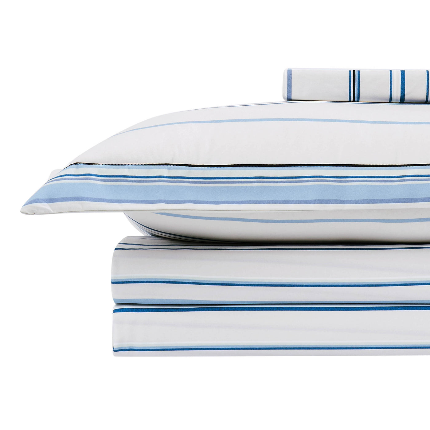 Stack Image of Malibu Dreams Duvet Cover Set in Blue#color_malibu-dreams-blue