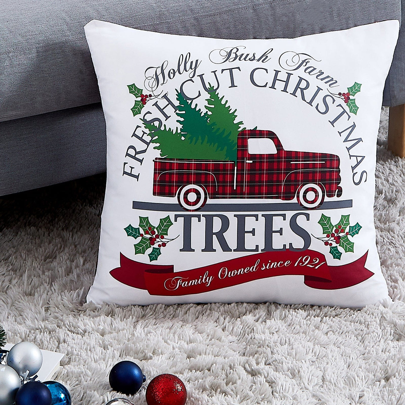 Merry Town 3-Piece Throw Pillow Set