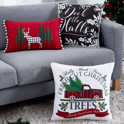 Merry Town 3-Piece Throw Pillow Set