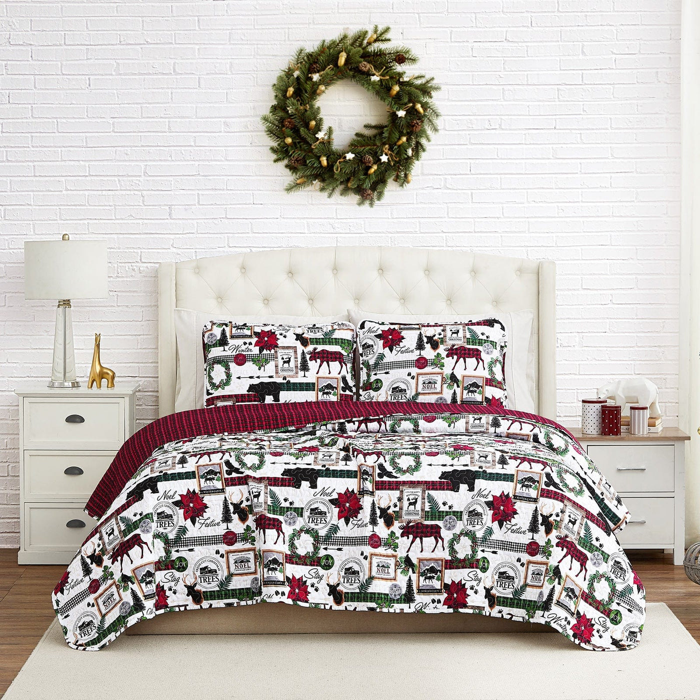 Merry Town Oversized Quilt Set