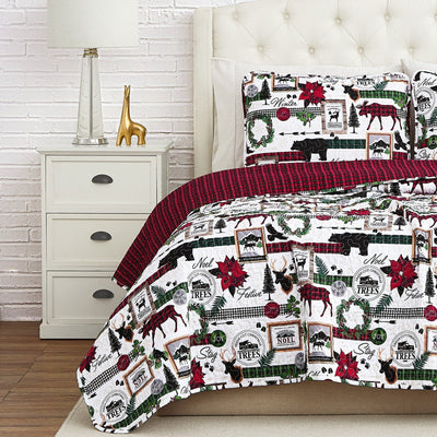 Merry Town Oversized Quilt Set