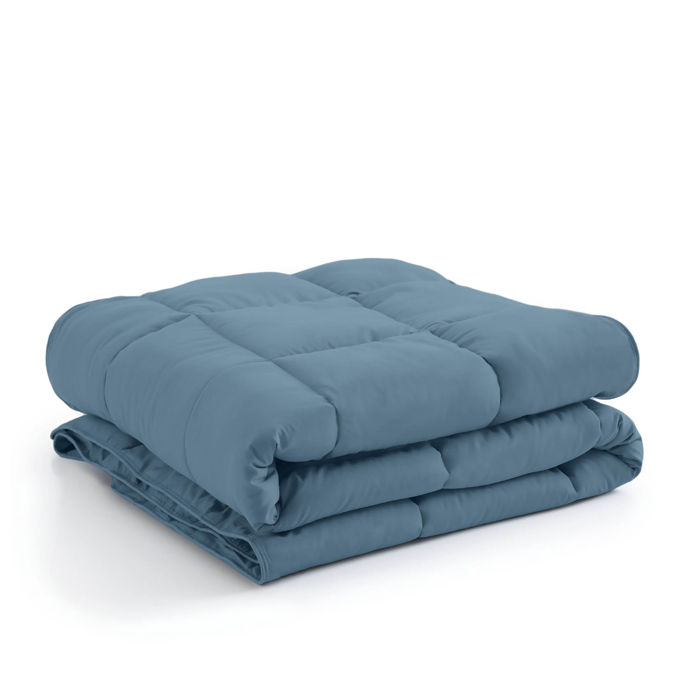 Stack Image of Down Alternative Comforter in coronet-blue#color_coronet-blue