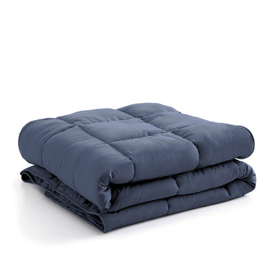 Stack Image of Down Alternative Comforter in dark-blue#color_dark-blue