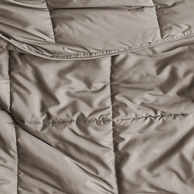 Details and Feautures of Down Alternative Comforter in dark-taupe#color_dark-taupe