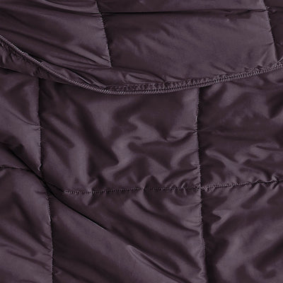 Details and Features of Down Alternative Comforter in purple#color_purple