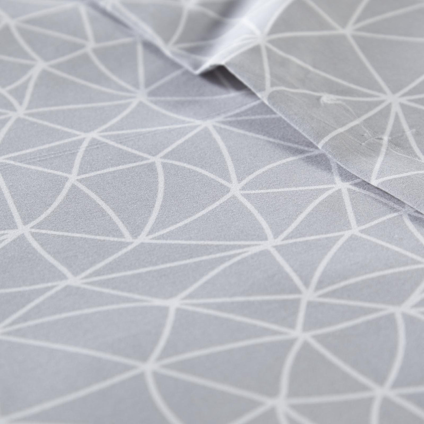LaLa Land Printed Microfiber Sheet Set in Grey
