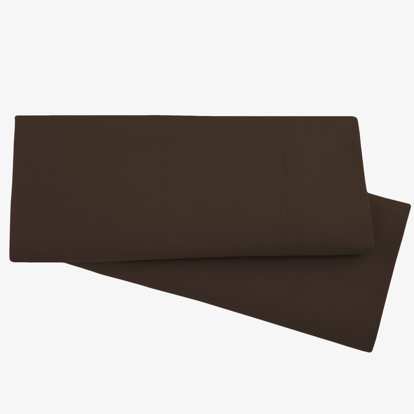 2-Piece Microfiber Pillowcase Set in Brown