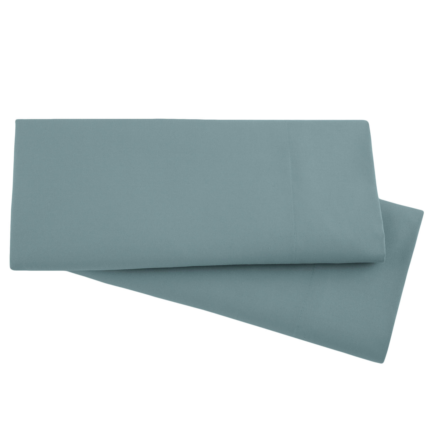 2-Piece Microfiber Pillowcase Set in Steel Blue