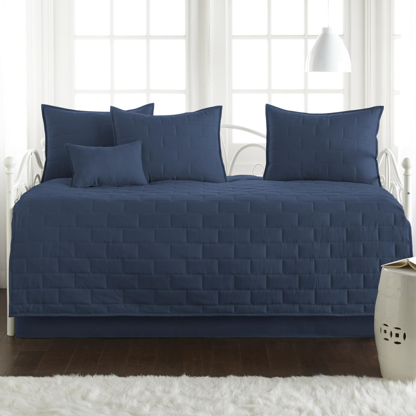 Brickworks Daybed Set in Dark Blue