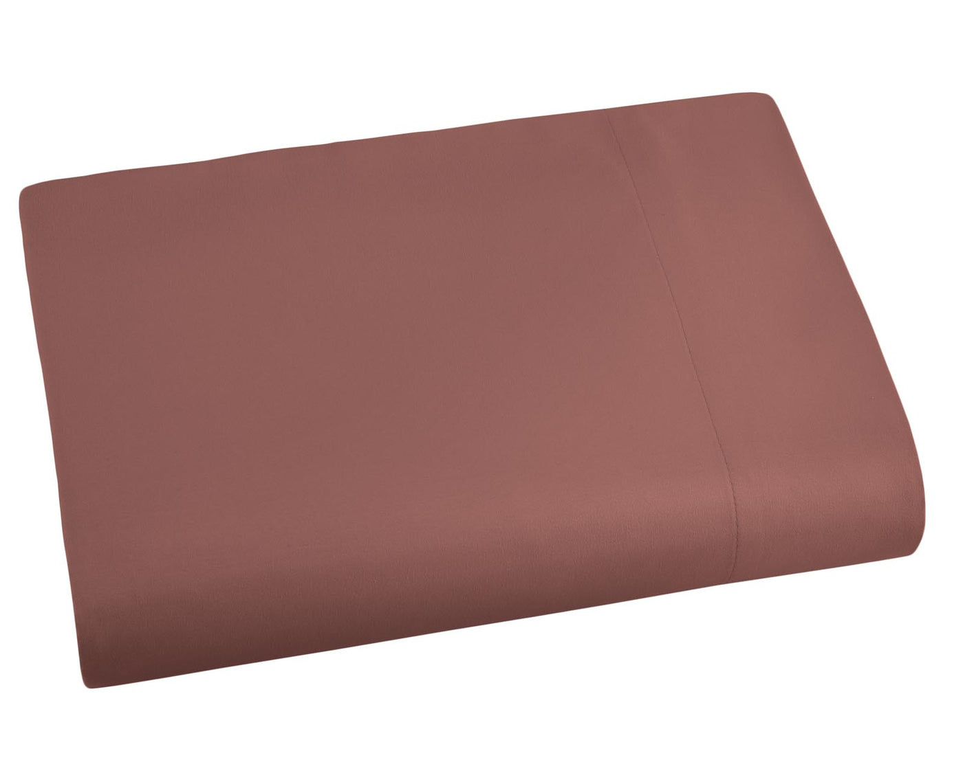 Oversized Flat Sheet in Marsala