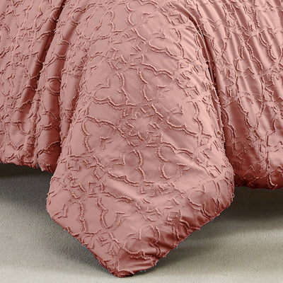 Clipped Jacquard Comforter Set