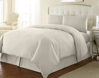 100% Cotton Duvet Set in Off White