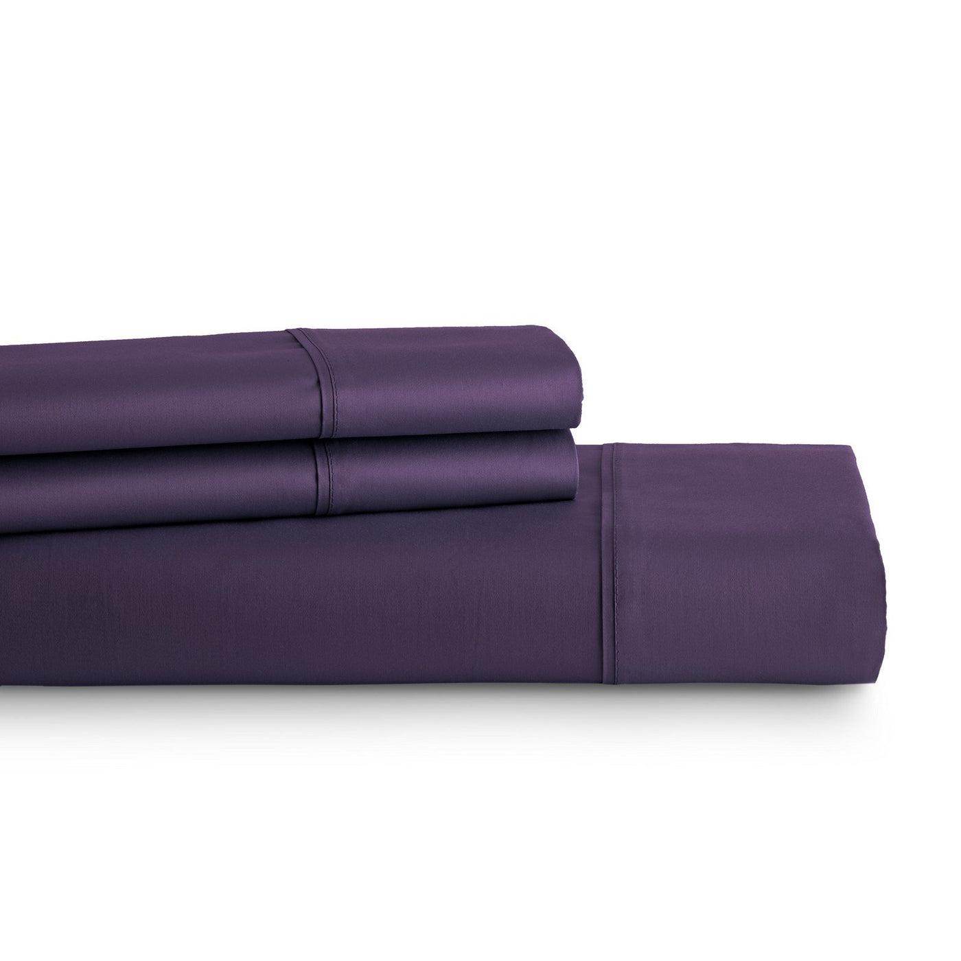 100% Cotton Duvet Set in Purple
