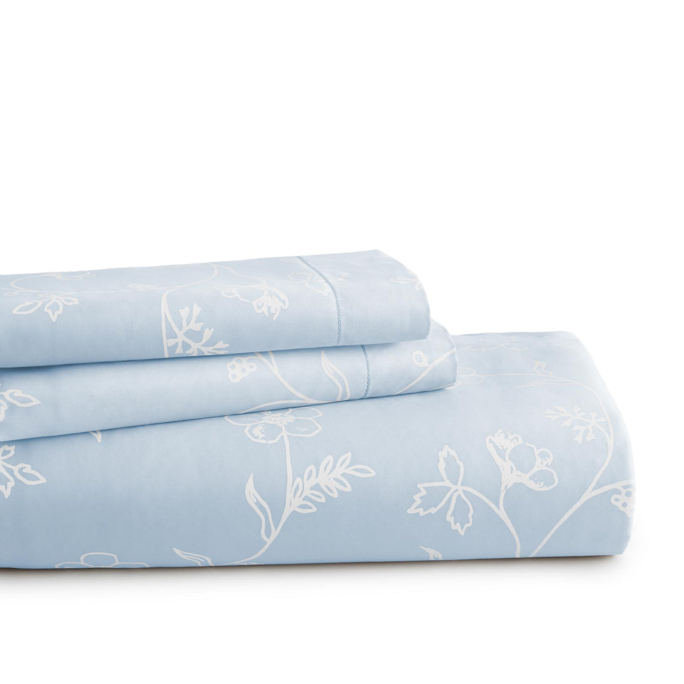 100% Cotton Secret Garden Duvet Cover in Ballard Blue