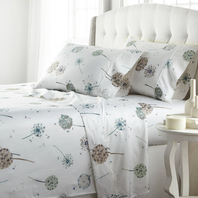 Summer Breeze Pillowcase Set in White