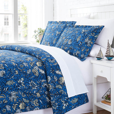 Botanical Spell Duvet in Blue