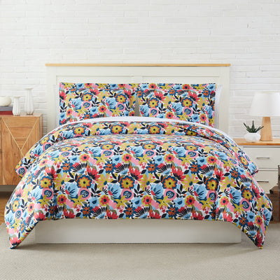 Rainbow Fields Duvet Cover Set