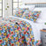 Rainbow Fields Reversible Quilt Set