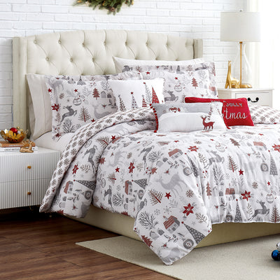 Holly Jolly 6-Piece Oversized Comforter Set