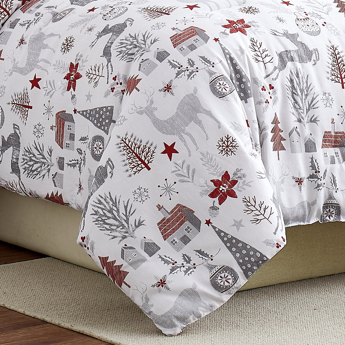 Holly Jolly 6-Piece Oversized Comforter Set