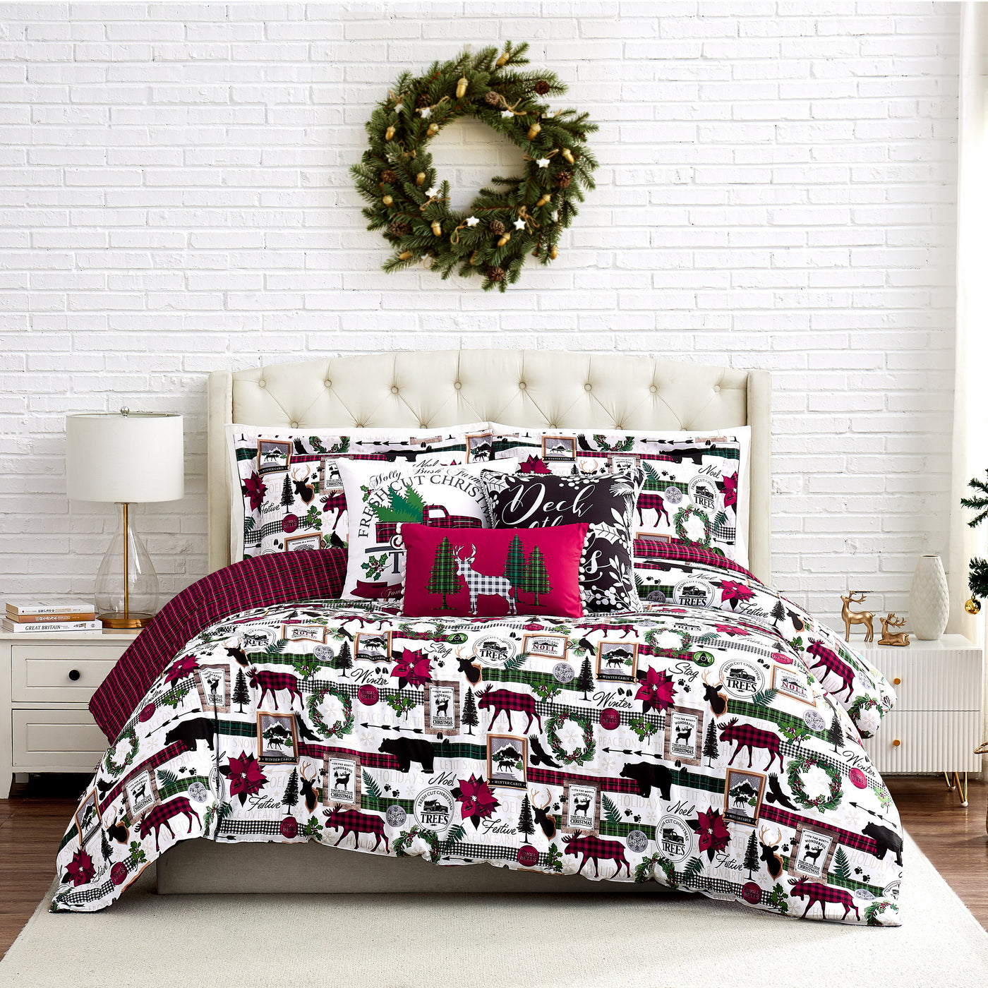 Merry Town 6-Piece Oversized Comforter Set