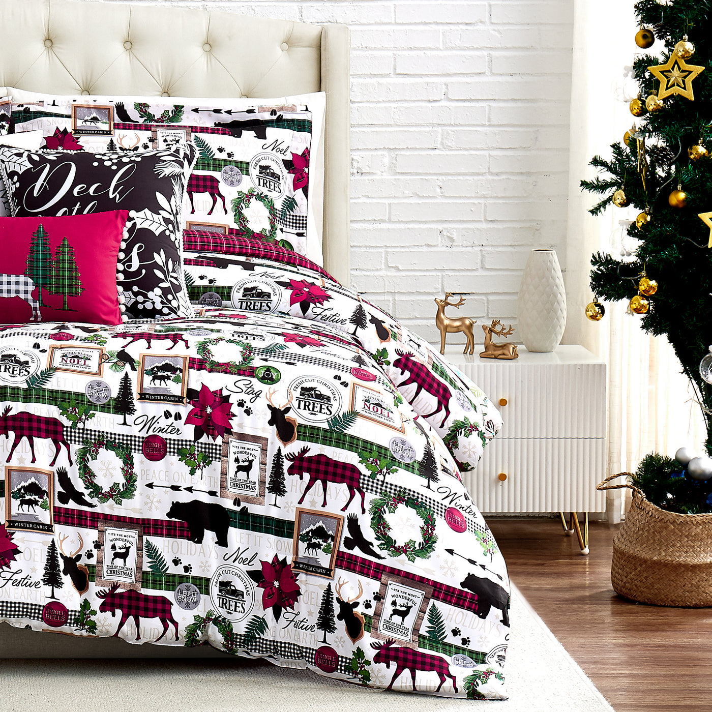 Merry Town 6-Piece Oversized Comforter Set