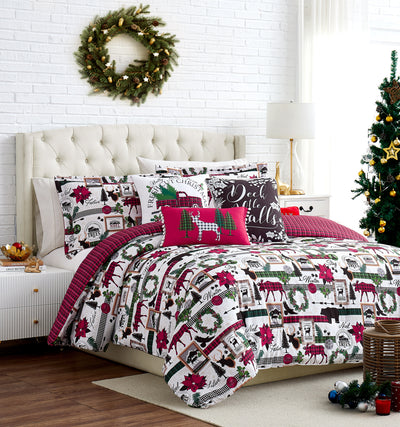 Merry Town 6-Piece Oversized Comforter Set
