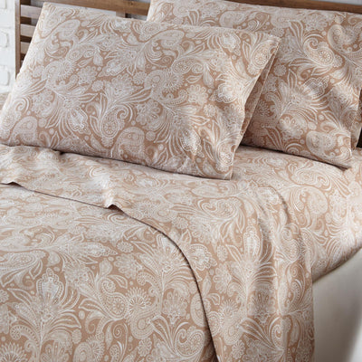 Sacred Journey Sheet Set in Taupe