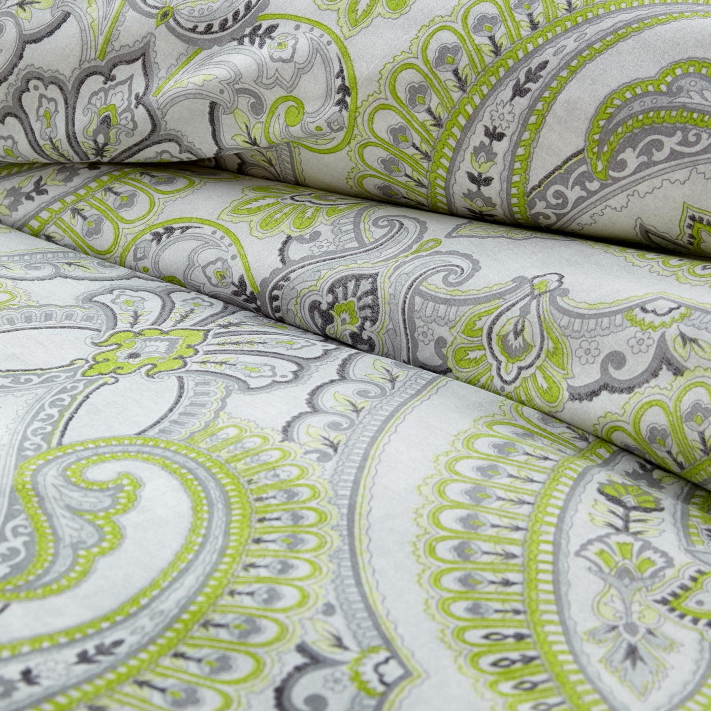 Sing to Me Duvet Cover in Green