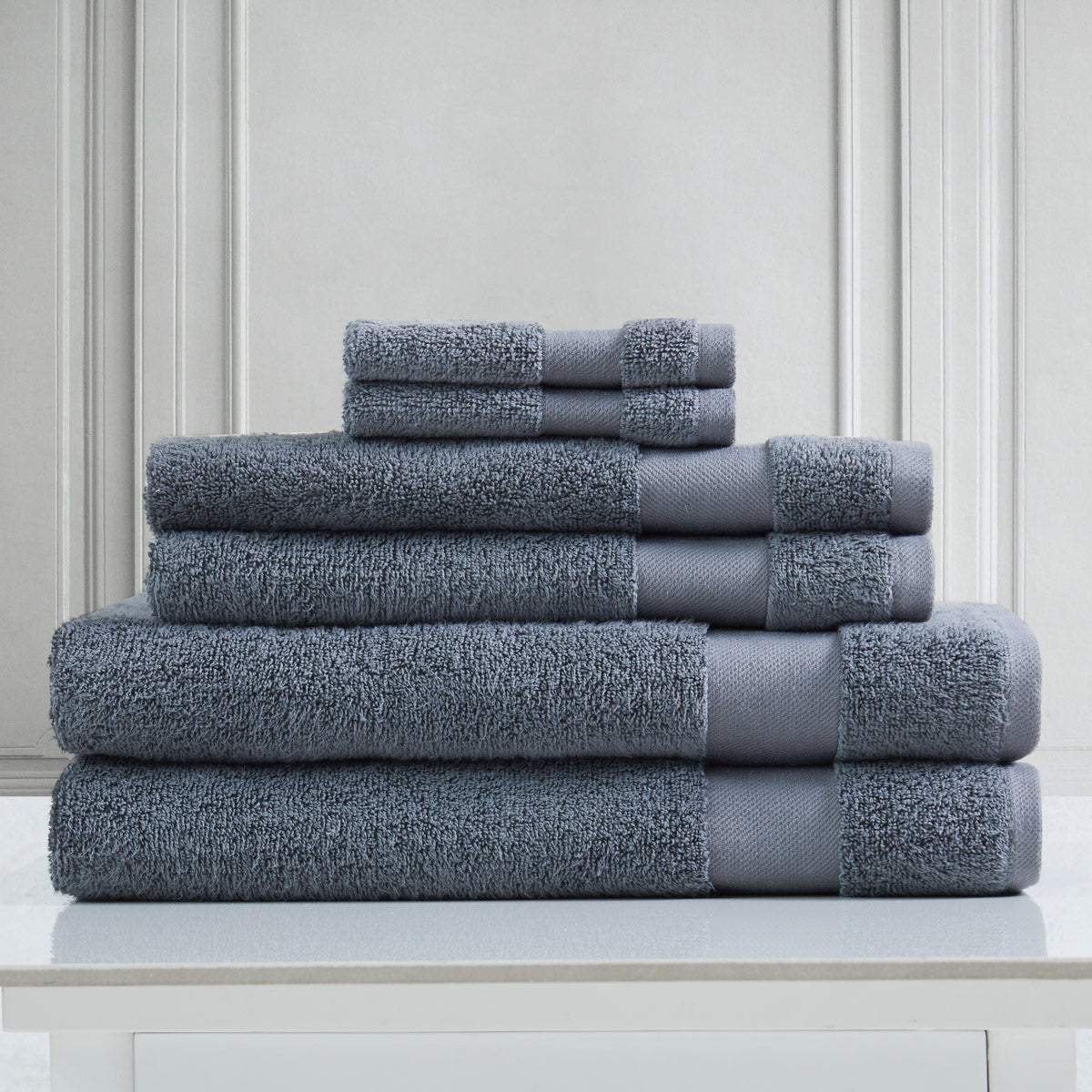 Medium Weight Cotton Bath Towel Set