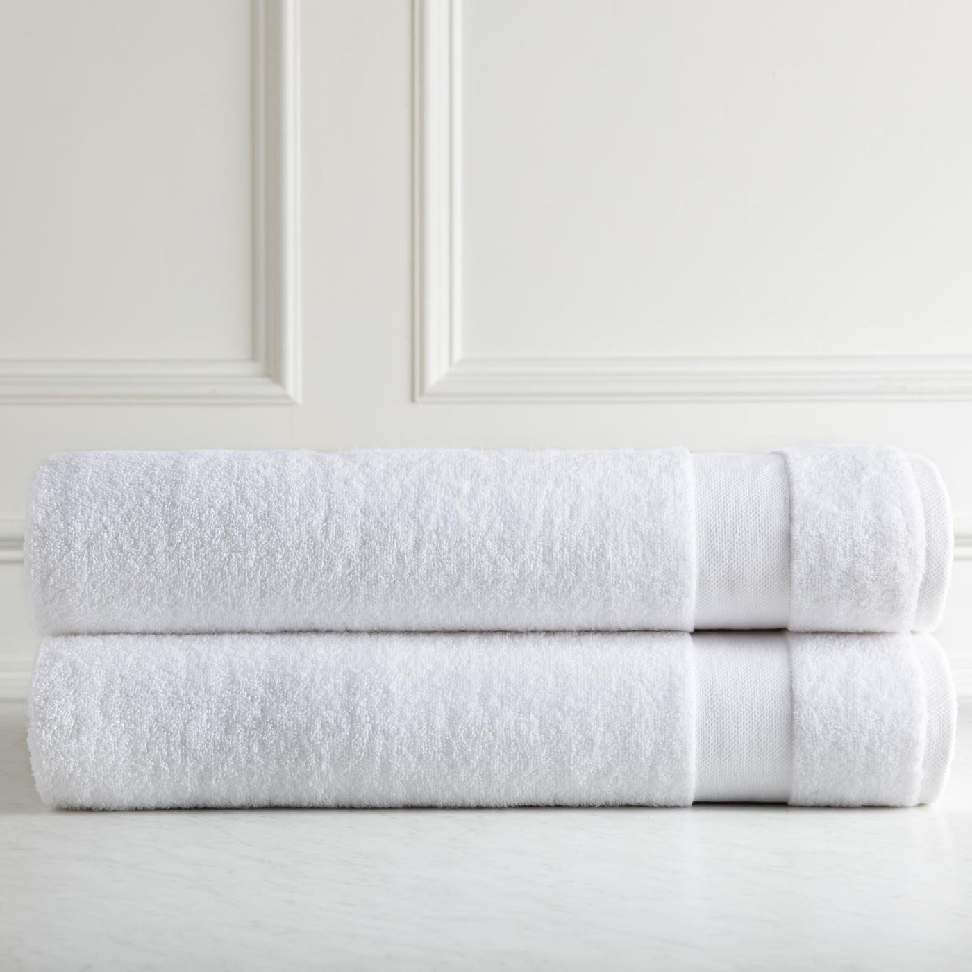 500 GSM Towel Set in White