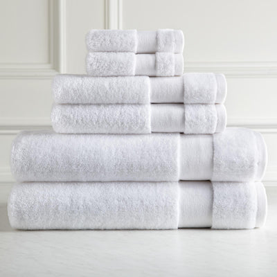 500 GSM Towel Set in White