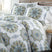Tranquil Zen Duvet Cover in Aqua