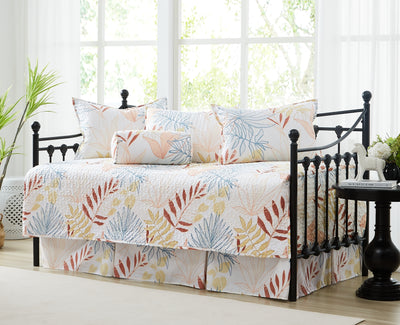 Palm Leaf Daybed Cover Set angled view